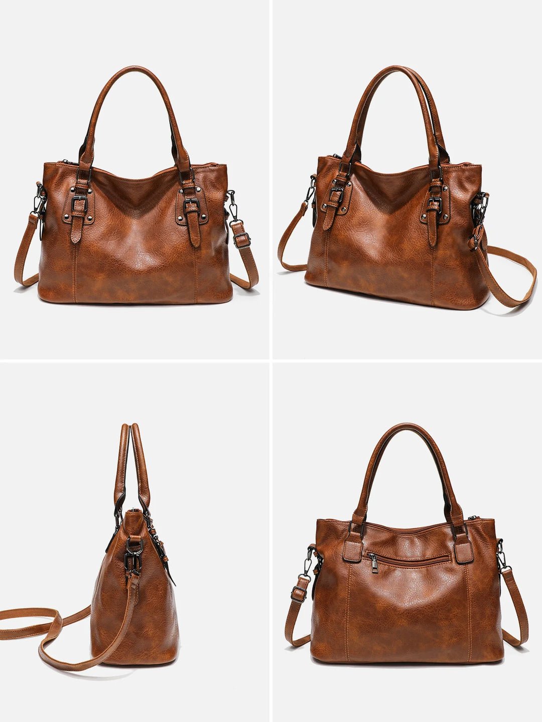 Elana™ Leather Hand Bag