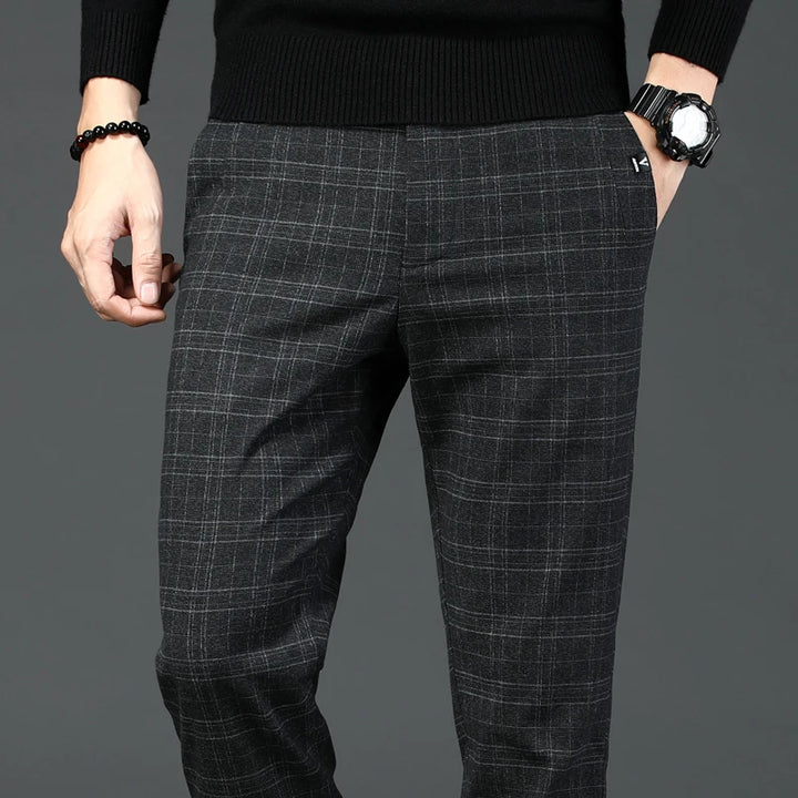 Mens Heritage Checkered Trousers