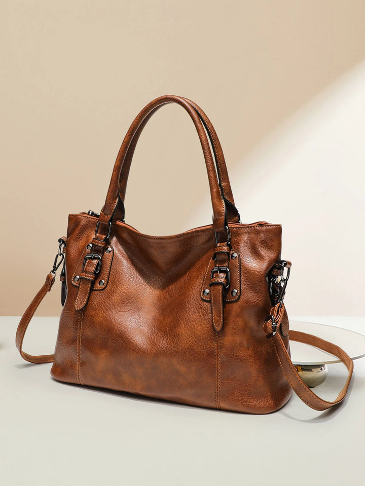 Elana™ Leather Hand Bag