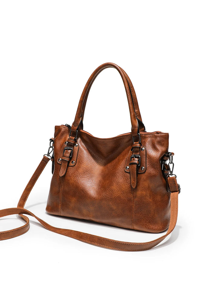 Elana™ Leather Hand Bag