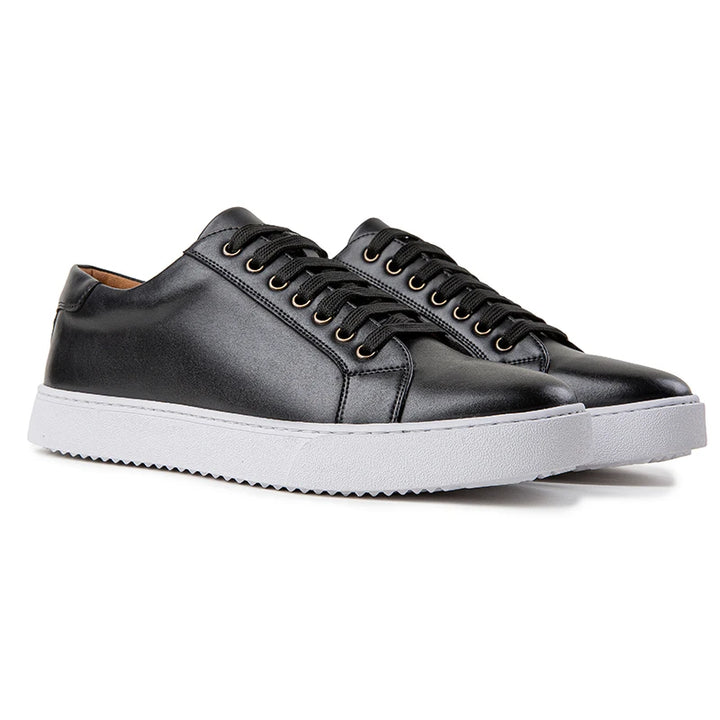 Vertex™ Men's Sleek Leather Sneaker